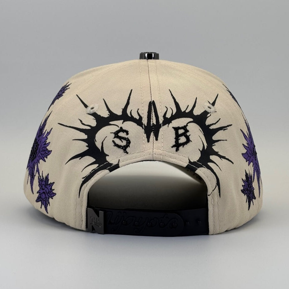 Sad Boys Beige Purple