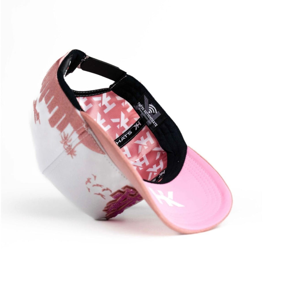 LA Flames White Pink