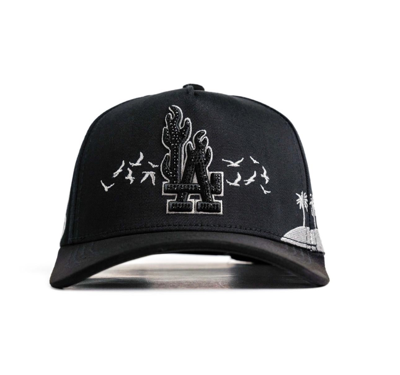 LA Flames Black/ Gray