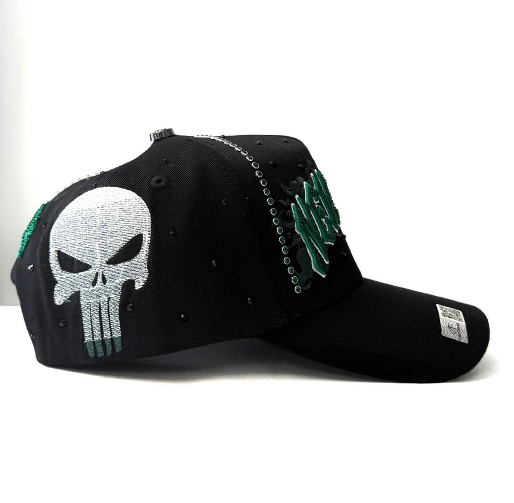 Ny Skull Black / Green