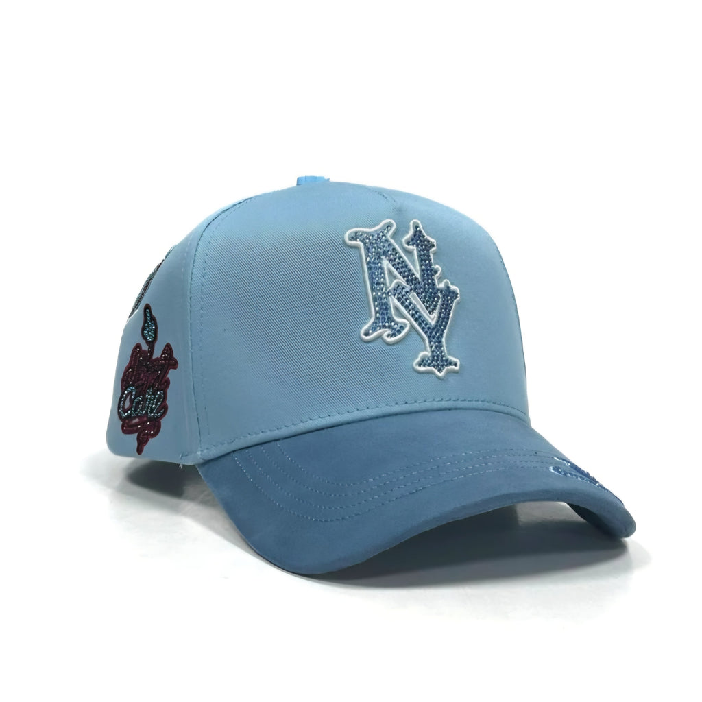 New York Patches Blue