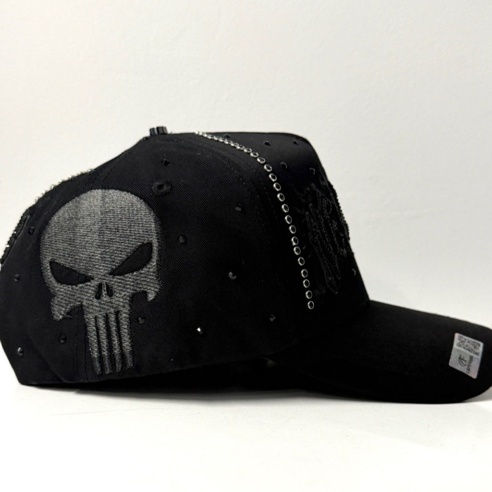 New York Skull Total Black