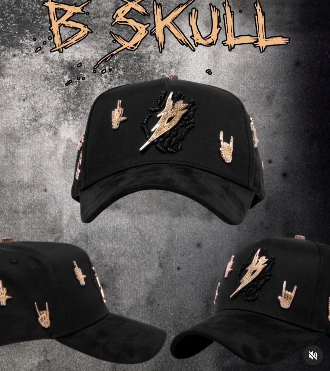Barbas B Hand Skull