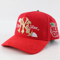 New York City Red Premium Adjustable Cap